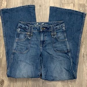 Juicy Couture Wide leg jeans size 26